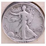 1943 S WALKING HALF DOLLAR F
