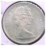 1967 CHOICE BU CANADA SILVER 50 CENTS