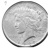1922 PEACE DOLLAR POLISHED