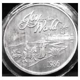 1 OZ .999 SILVER ROUND