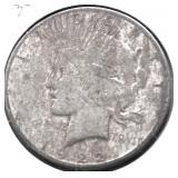 1922 D PEACE DOLLAR VG