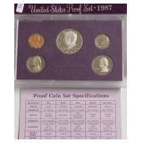 1987 PROOF SET