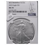 2023 NGCMS70 SILVER EAGLE