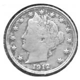 1912 V NICKEL F