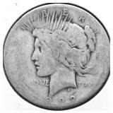 1922 PEACE DOLLAR AG