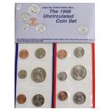 1998 MINT SET P D MINTS