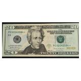 20 $ STAR FEDERAL RESERVE NOTE CHOICE BU