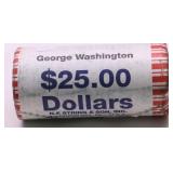 GEM BU ROLL OF PRESIDENT DOLLARS