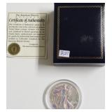 2003 HALOGEN SILVER EAGLE W/ BOX AND PAPERS