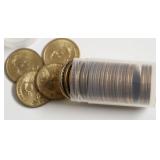 25 (ROLL) JAMES BUCHANAN PRESIDENT DOLLARS