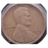 1919 S LINCOLN CENT VF