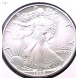 1988 SILVER EAGLE GEM