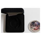 COLORIZED DAN EARNHARDT SILVER ROUND
