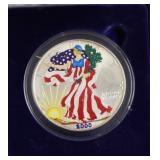 2000 COLORIZED SILVER EAGLE