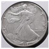 1989 SILVER EAGLE GEM