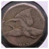 CARVED FLYING EAGLE CENT
