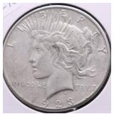 1923 S PEACE DOLLAR VF
