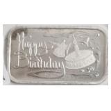 1  OZ .999 SILVER BAR