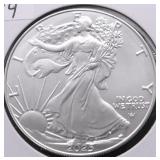 2025 AMERICAN SILVER EAGLE BU