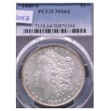 1880 S PCGS MS64 MORGAN DOLLAR