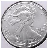 2025 AMERICAN SILVER EAGLE BU