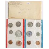 1968 P AND D MINT SETS