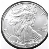 2018 SILVER EAGLE GEM
