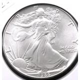 1986 SILVER EAGLE GEM