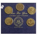 COIN HISTORY OF US PRESIDENTS
