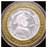 PLAZA GAMING TOKEN SILVER