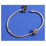 STERLING SILVER PANDORA BRACELET