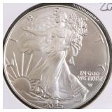 2025 AMERICAN SILVER EAGLE BU