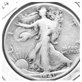 1941 D WALKI G HALF DOLLAR VG