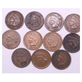 10 INDIAN HEAD CENTS
