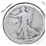 1918 D WALKING HALF DOLLAR G