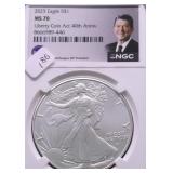 2025 NGC MS70 SILVER EAGLE