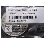 1974 SILVER IKE DOLLAR CHOICE PROOF