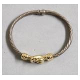 STERLING SILVER LOVE KNOT BRACELET