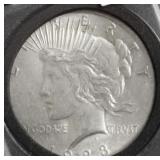 1923 PEACE DOLLAR UNC