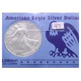 1998 AMERICAN SILVER EAGLE