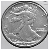 1939 D WALKING LIBERTY HALF AU+++
