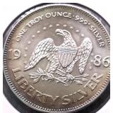 1 OZ .999 SILVER ROUND