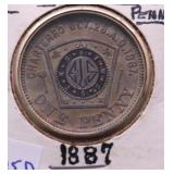 1887 ROYAL ARCH MASON PENNY