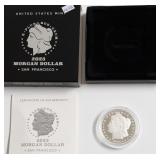 2023 S MORGAN SILVER  DOLLAR W/ BOX AND PAPERS