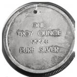 1 OZ .999 SILVER ROUND