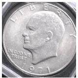 1971 D IKE DOLLAR BU