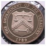 PROOF TREASURY MEDAL