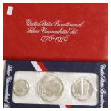 SILVER BICENTENNIAL MINT SET