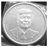 TRUMP 2 OZ .999 SILVER ROUND