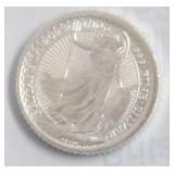 1/10 OZ .999 SILVER ROUND